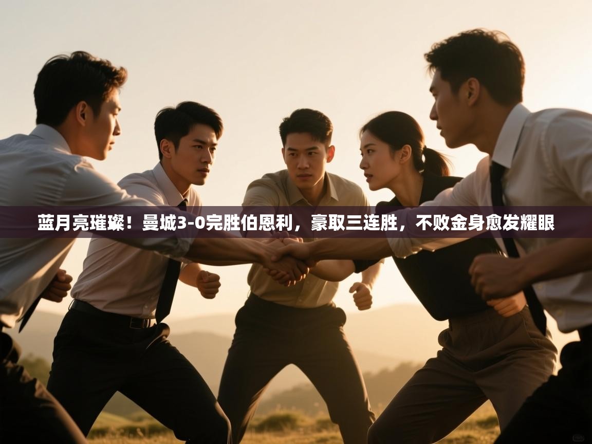 蓝月亮璀璨！曼城3-0完胜伯恩利，豪取三连胜，不败金身愈发耀眼  第1张